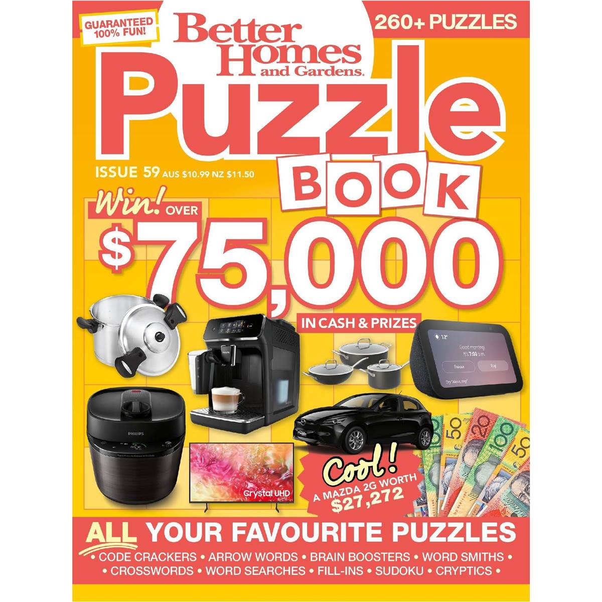 Better Homes & Gardens Puzzle Book Each