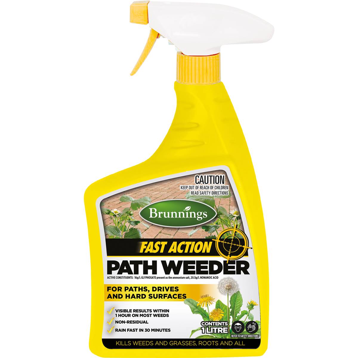 Brunnings Fast Action Path Weeder Rtu 1l