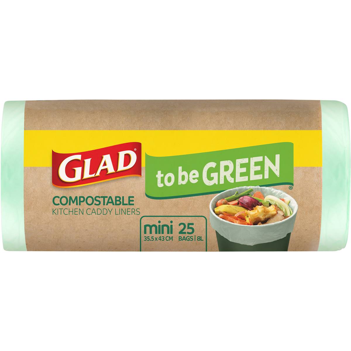Glad To Be Green Compostable Mini 25 Pack