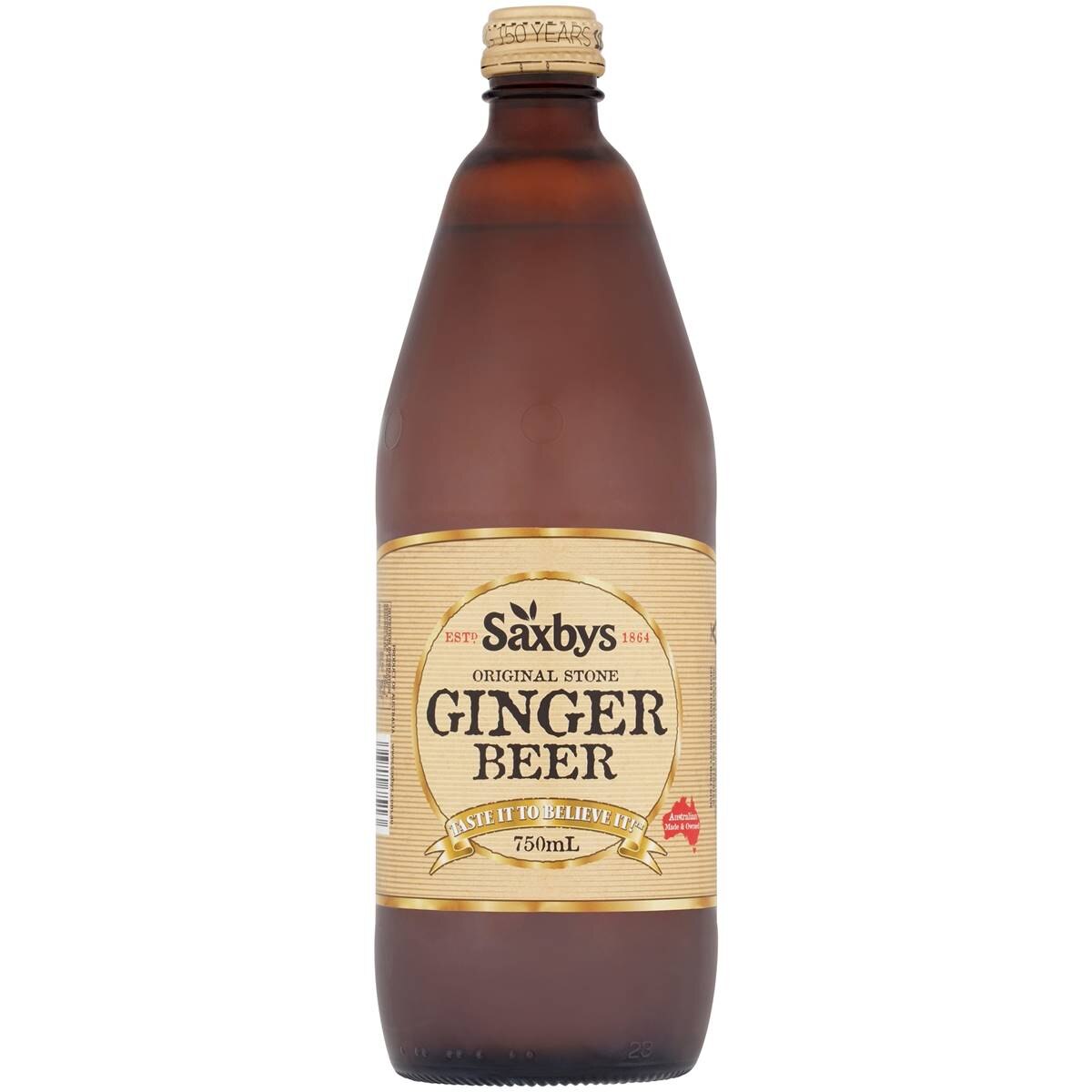 Saxbys Ginger Beer 750ml