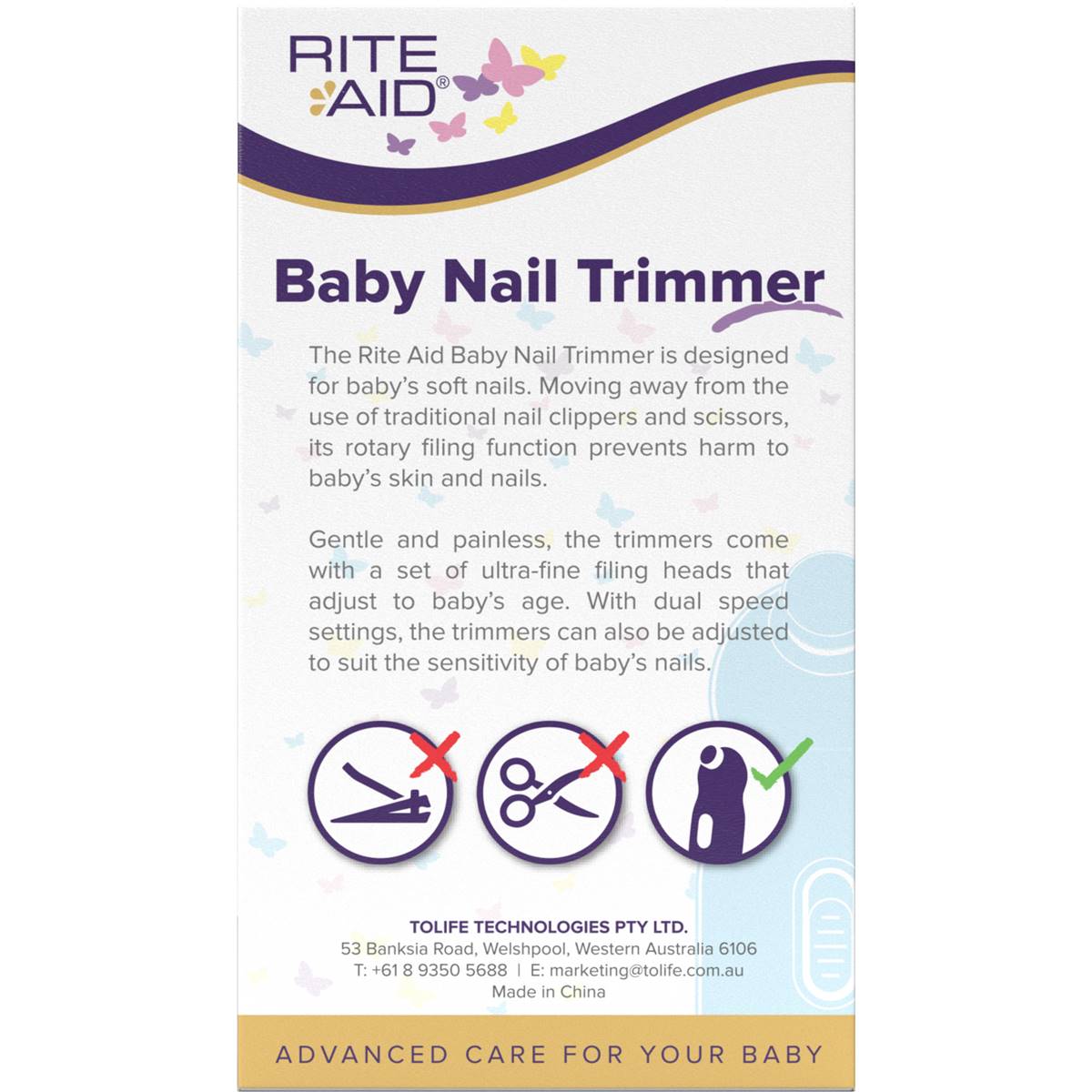 Rite Aid Baby Nail Trimmer Each