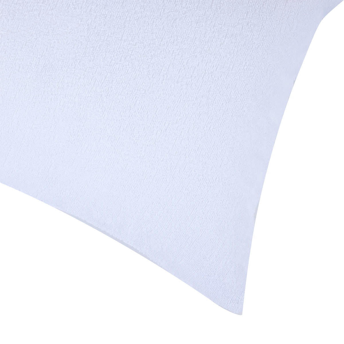 2 Pack Waterproof Pillow Protectors - White