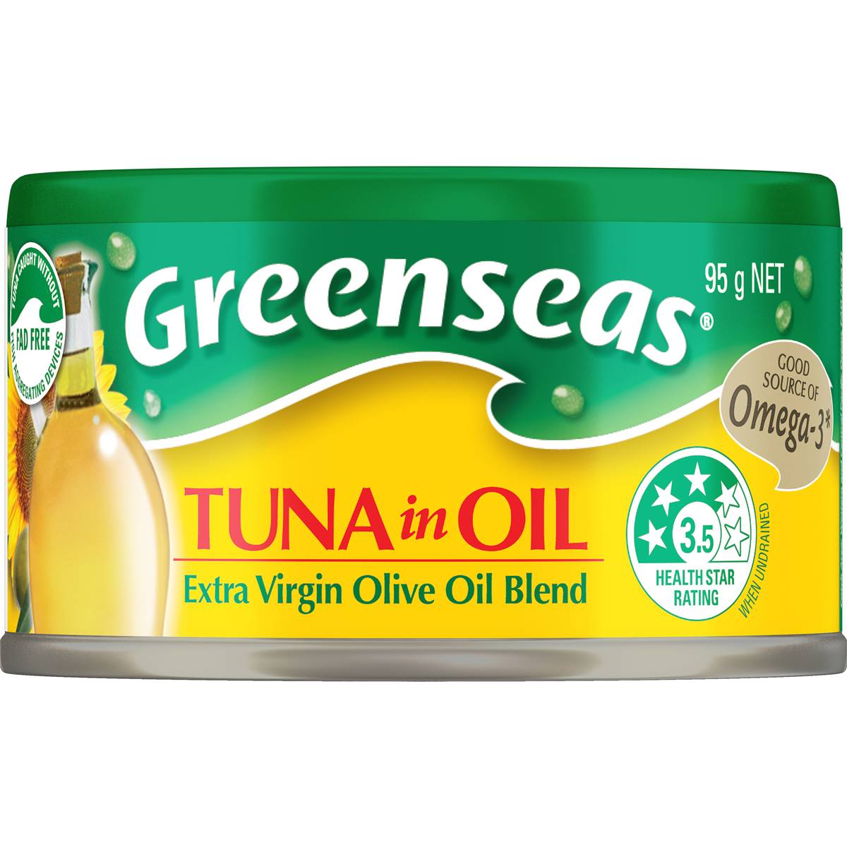 Greenseas Tuna In Extra Virgin Olive Oil Blend 95g