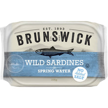 Brunswick Sardines In Springwater No Added Salt 106g