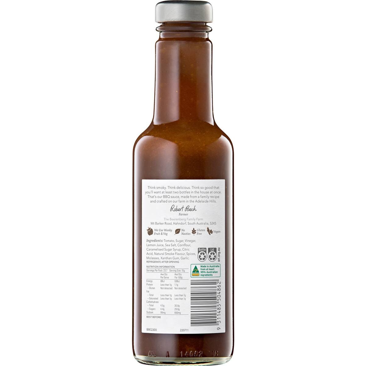 Beerenberg Bbq Sauce 300ml