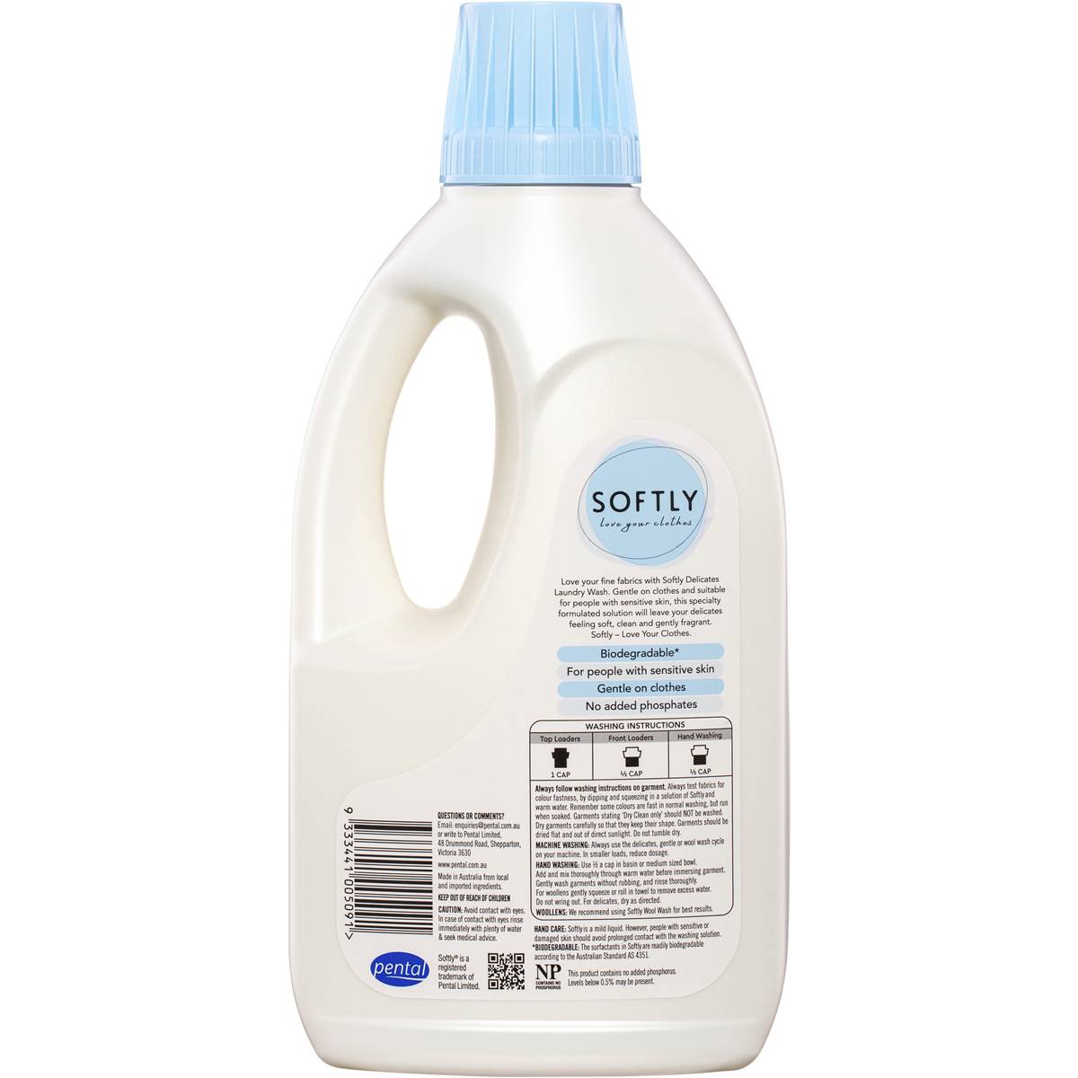 Softly Delicates Fabric Solution 1.25l