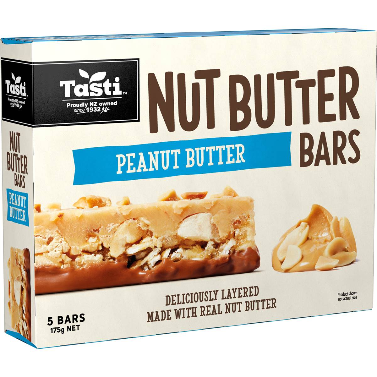 Tasti Nut Butter Bars Peanut Butter 175g