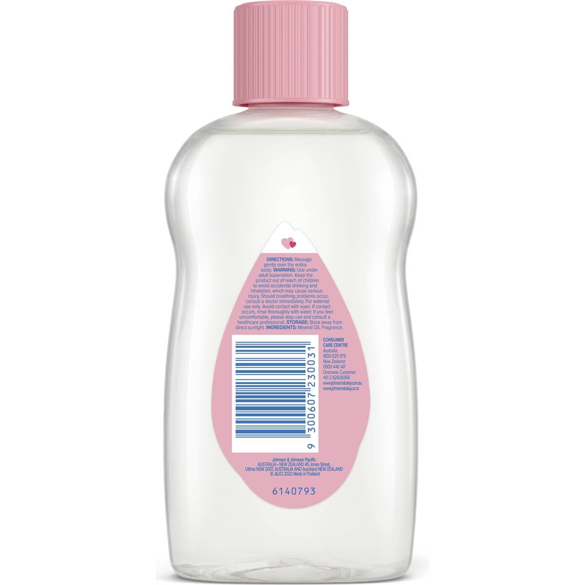 Johnson's Gentle Mild Moisturising Baby Oil 200ml