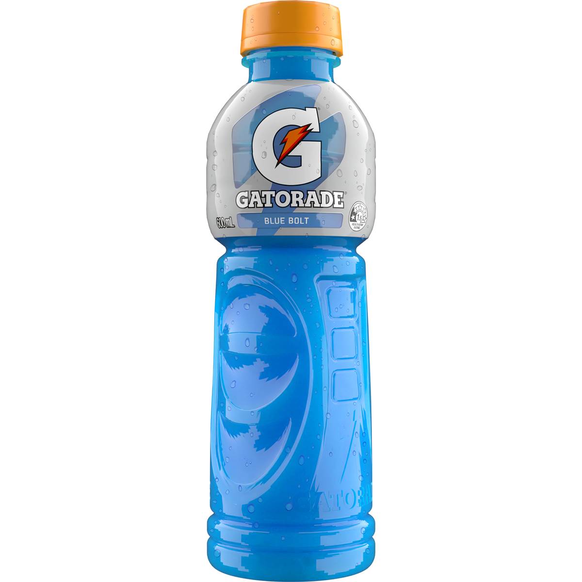 Gatorade Sports Drinks Blue Bolt Electrolyte Hydration Bottle 600ml