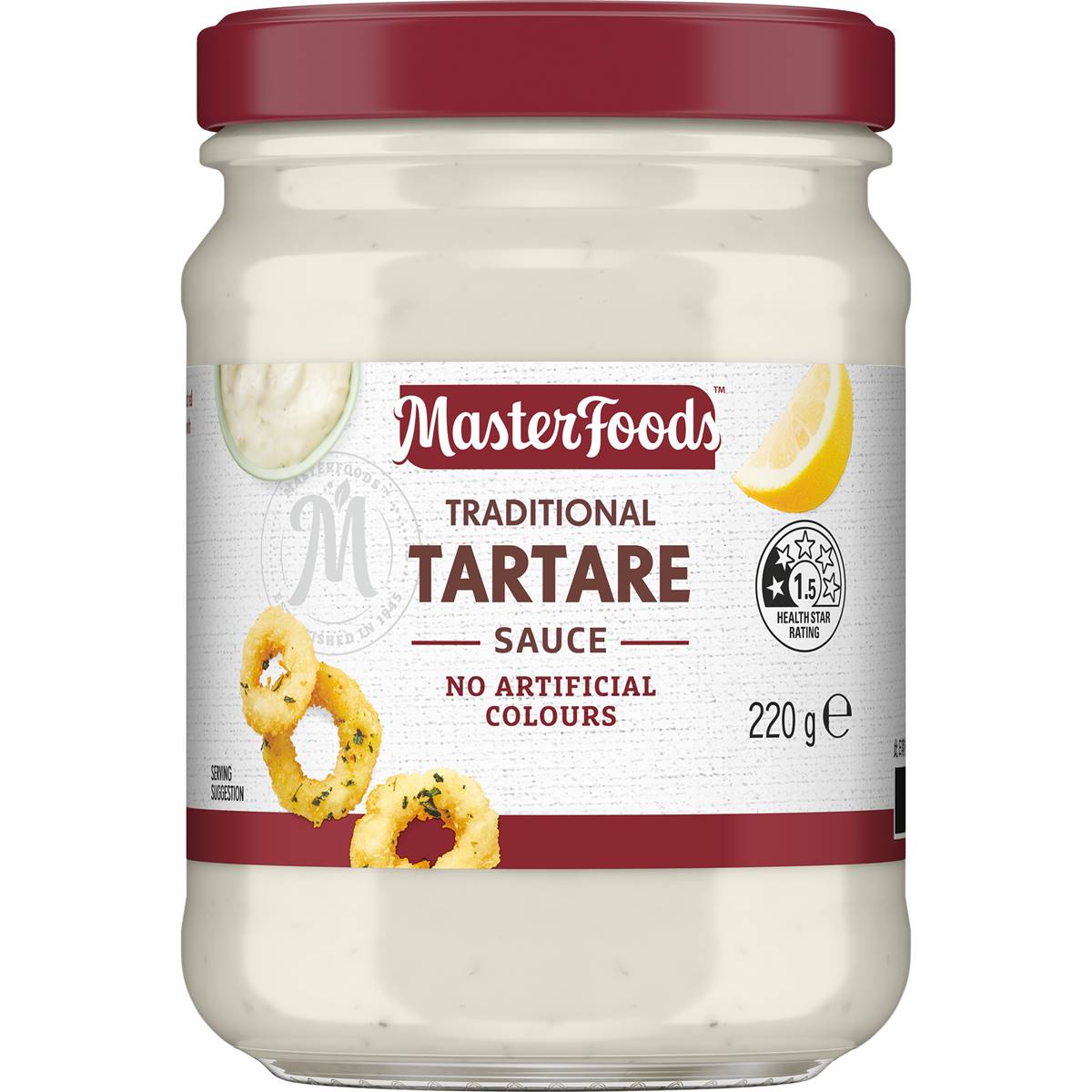 MasterFoods Traditional Tartare Sauce 220g