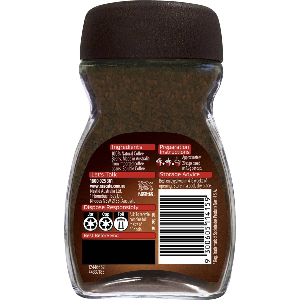 Nescafe Blend 43 Instant Coffee Jar 50g