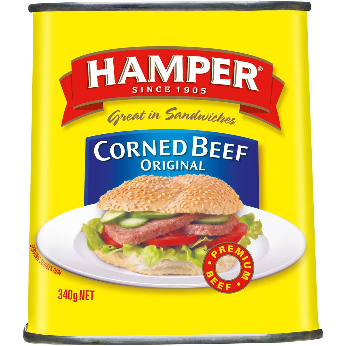 Hamper Corned Beef Original Canned Meat 340g