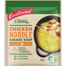 Continental Classics Simmer Soup Chicken Noodle 45g