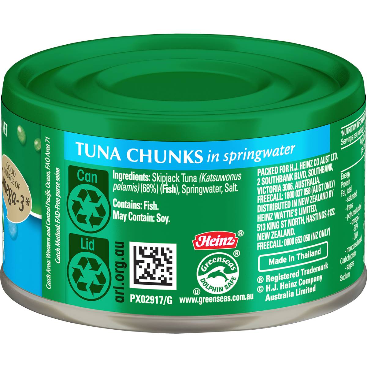 Greenseas Tuna Chunks In Springwater 95g