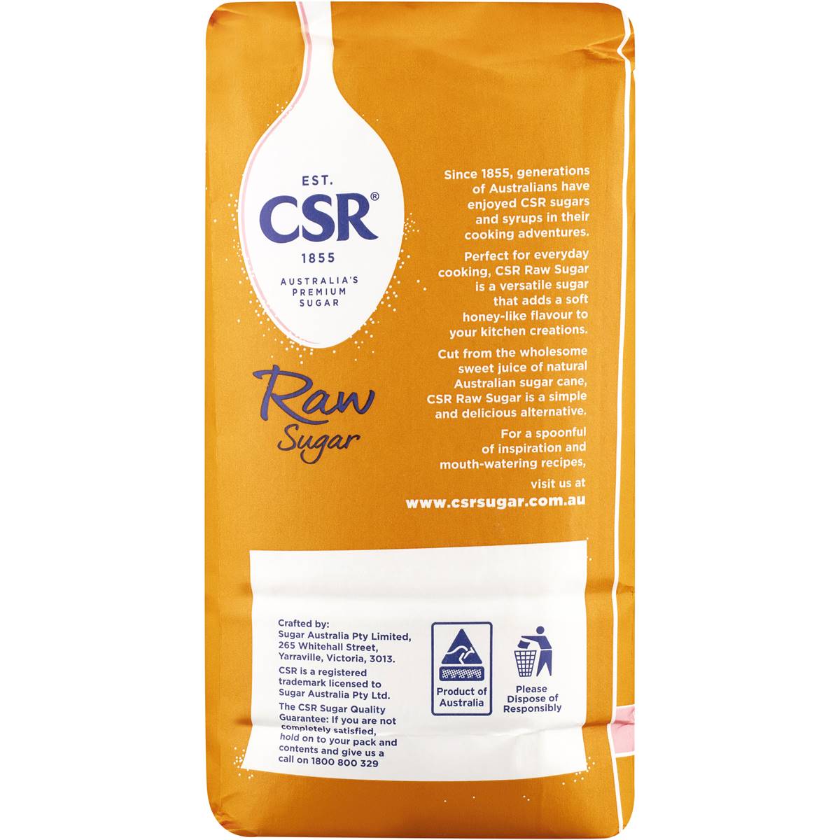 CSR Raw Sugar 2kg