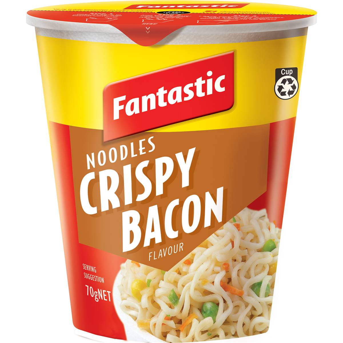 Fantastic Crispy Bacon Noodle Cup 70g