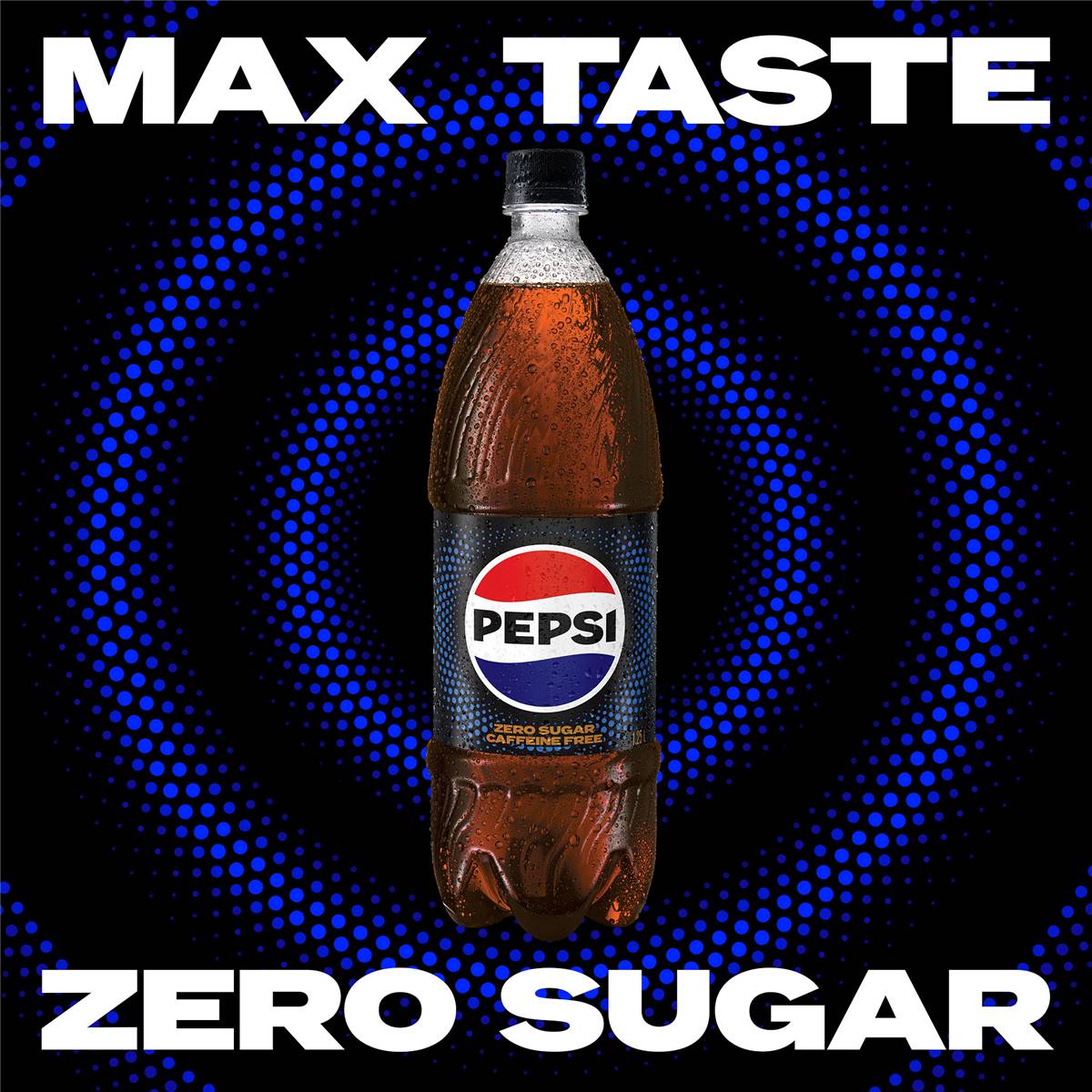 Pepsi Light Caffeine Free No Sugar Cola Soft Drink Bottle 1.25l