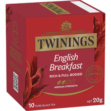 Twinings English Breakfast Tea Bags 10 Pack