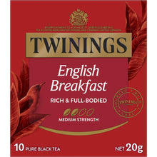 Twinings English Breakfast Tea Bags 10 Pack
