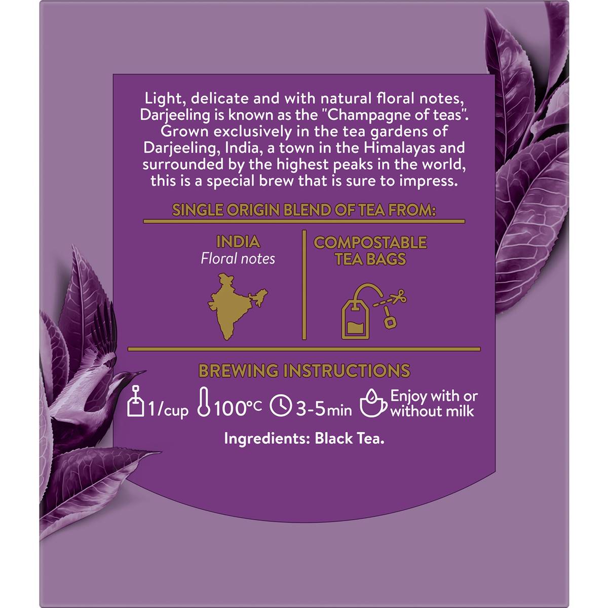 Twinings Darjeeling Tea Bags 10 Pack