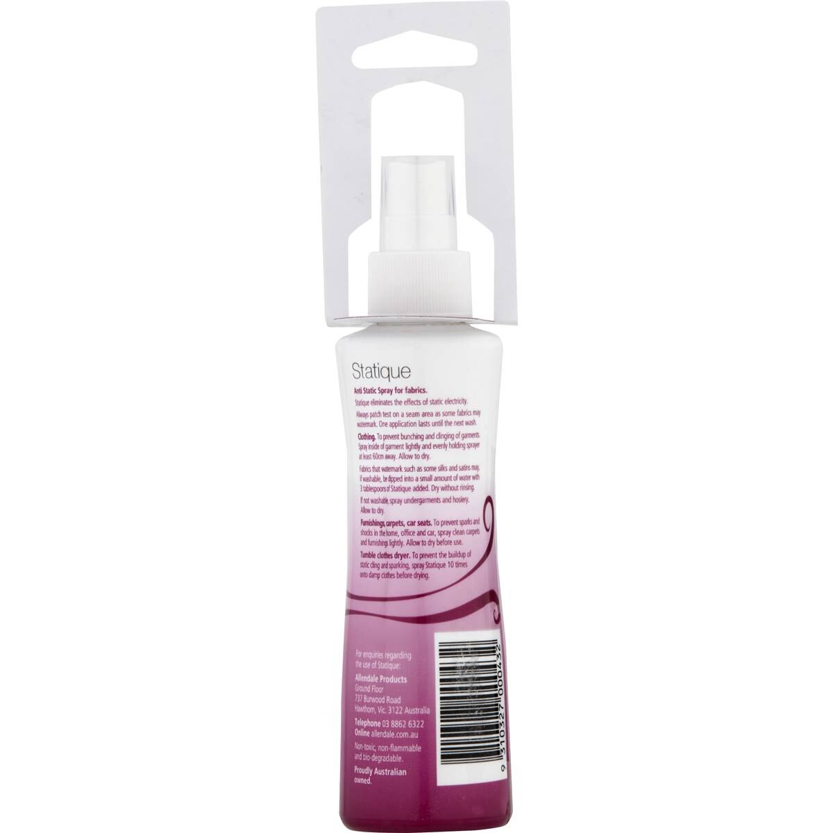 Allendale Statique Anti Static Clothing Spray 150mL