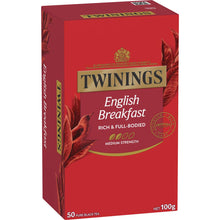 Twinings English Breakfast Tea  Bags 50 Pack