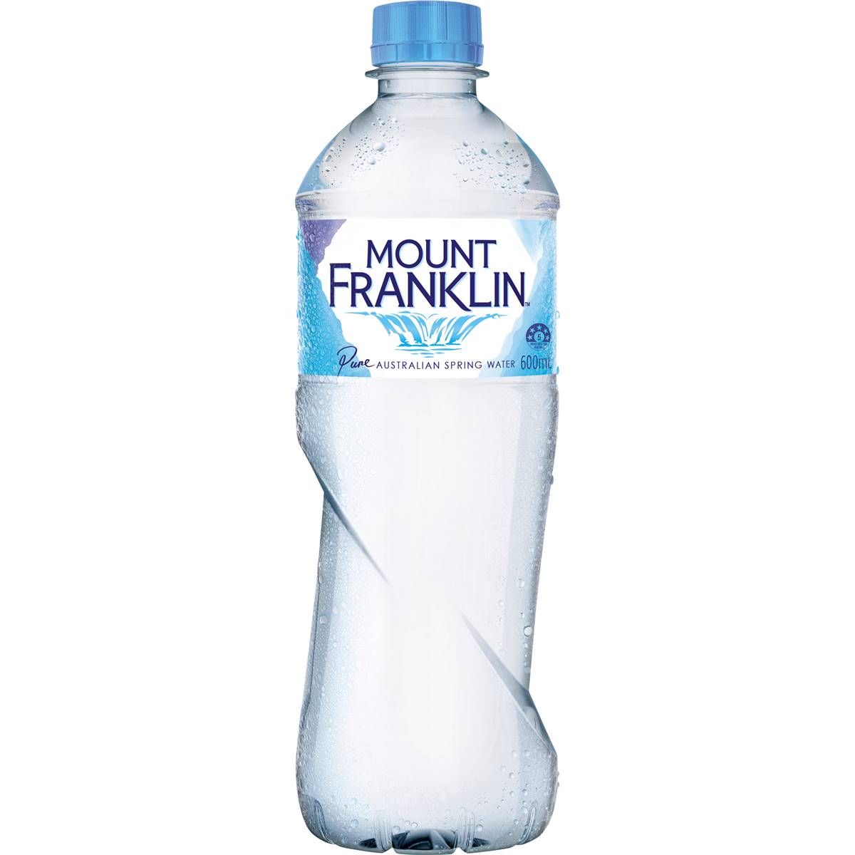 Mount Franklin Spring Water Bottle 600ml