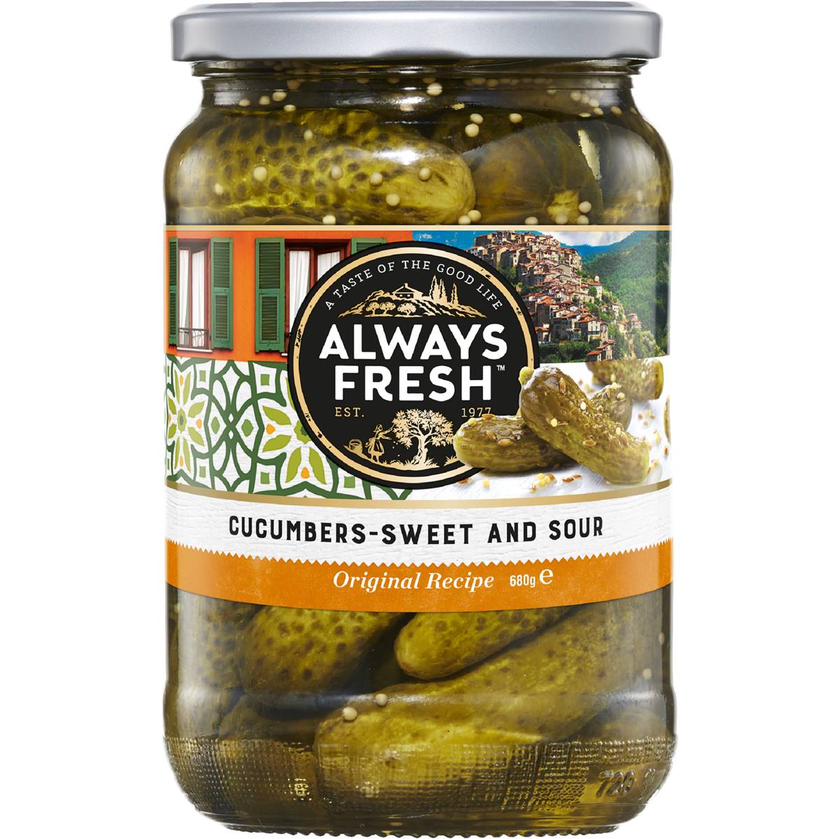 Always Fresh Cucumbers Sweet & Sour 680g