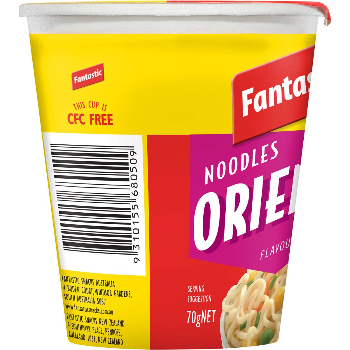 Fantastic Oriental Noodle Cup 70g