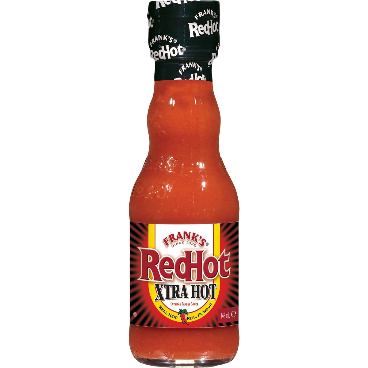 Frank's Redhot Xtra Hot Cayenne Pepper Hot Sauce 148ml