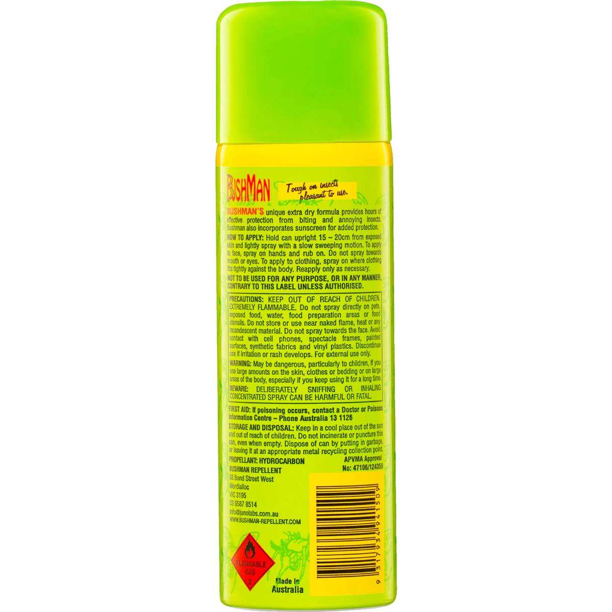 Bushman Insect Repellent With Sunscreen 150g