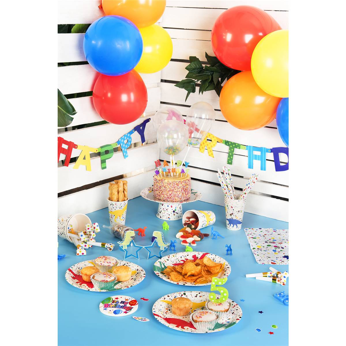 Korbond Party Novelty Birthday Ribbon Assorted Each