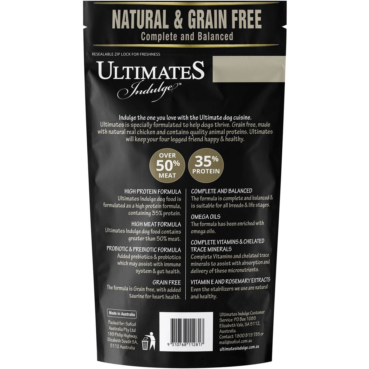 Ultimates Indulge Natural Chicken 1kg