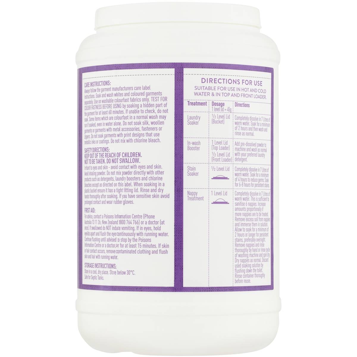 Clean Laundry Soaker & In Wash Boost 1kg