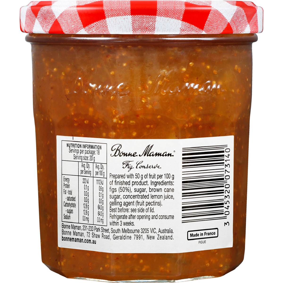 Bonne Maman Jam Fig 370g