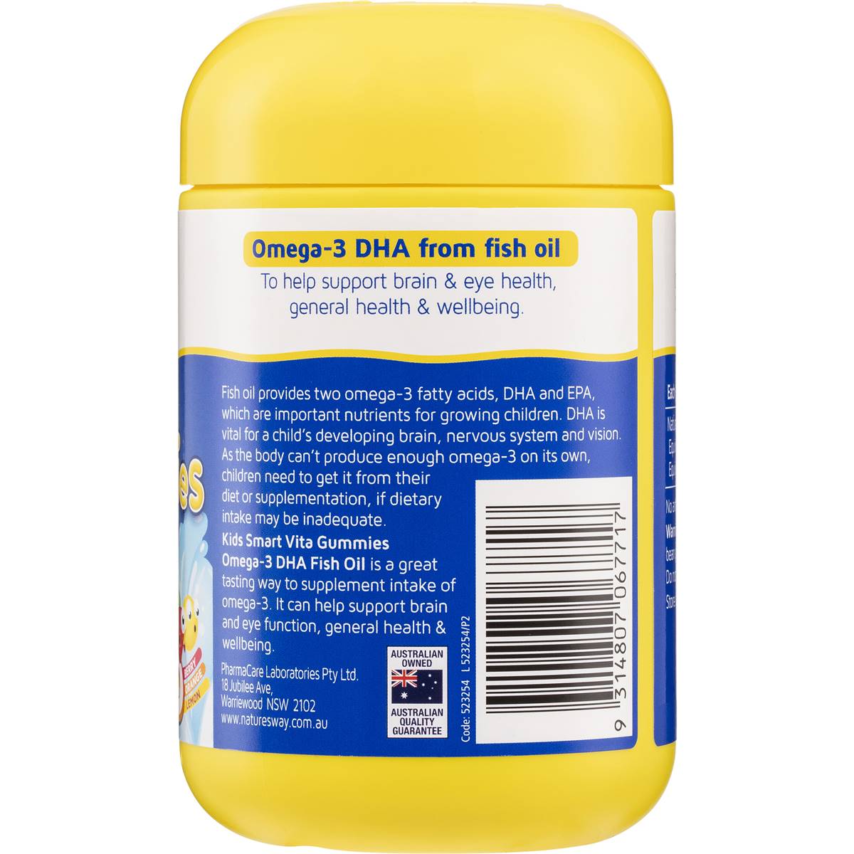 Nature's Way Kids Smart Vita Gummies Omega 120 pack