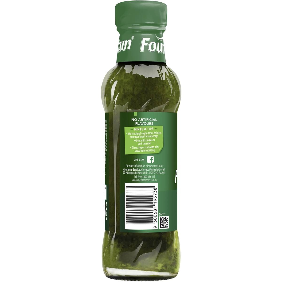 Fountain Thick Mint Sauce 250ml