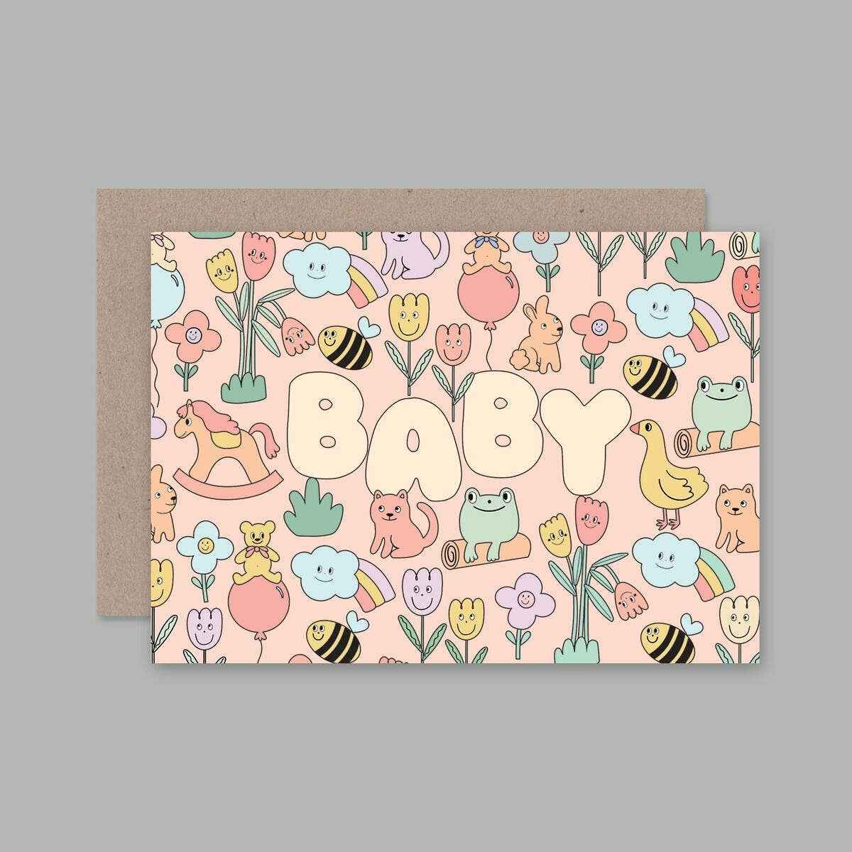 Baby Greeting Card by AHD Paper Co New Born Card