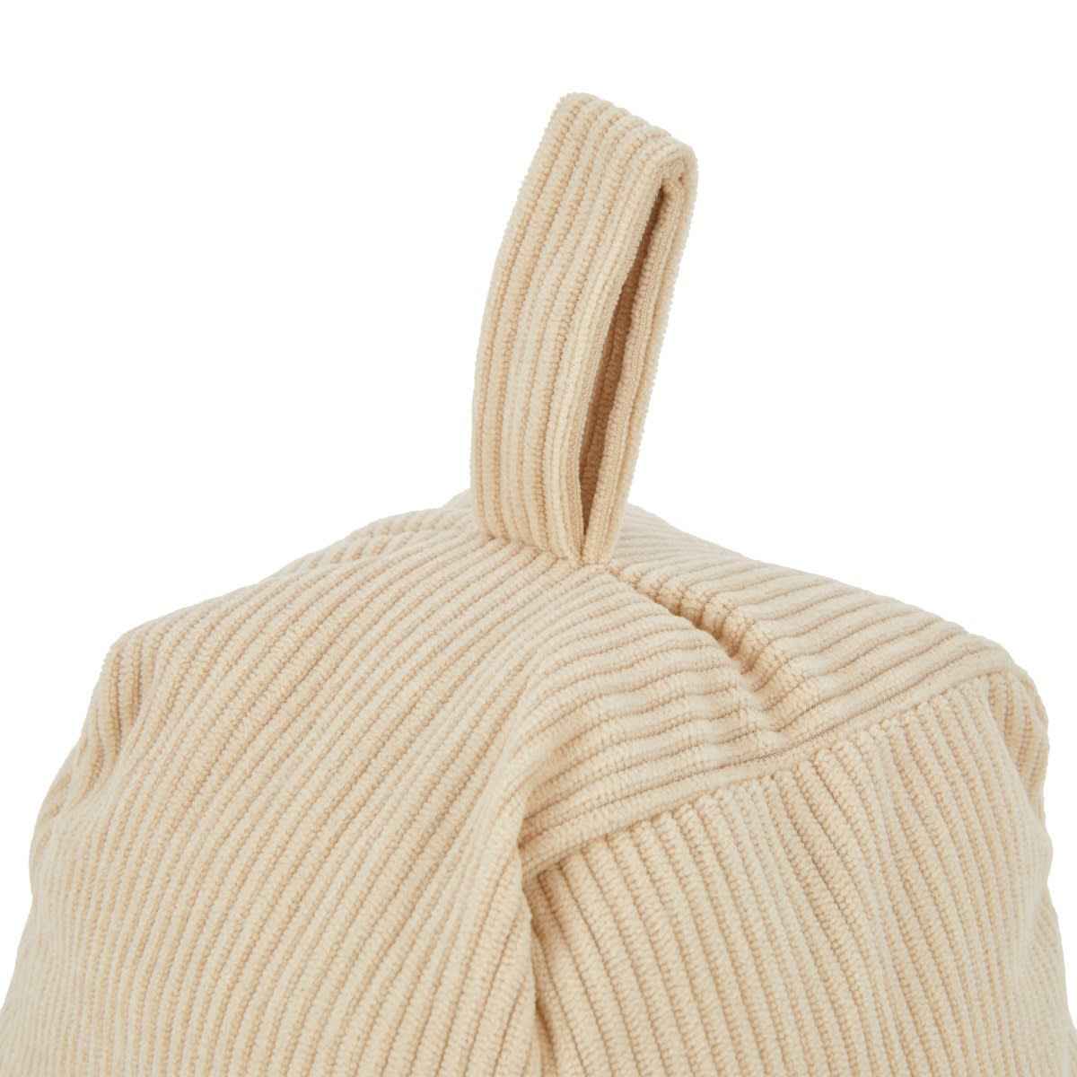 Corduroy Doorstop - Natural