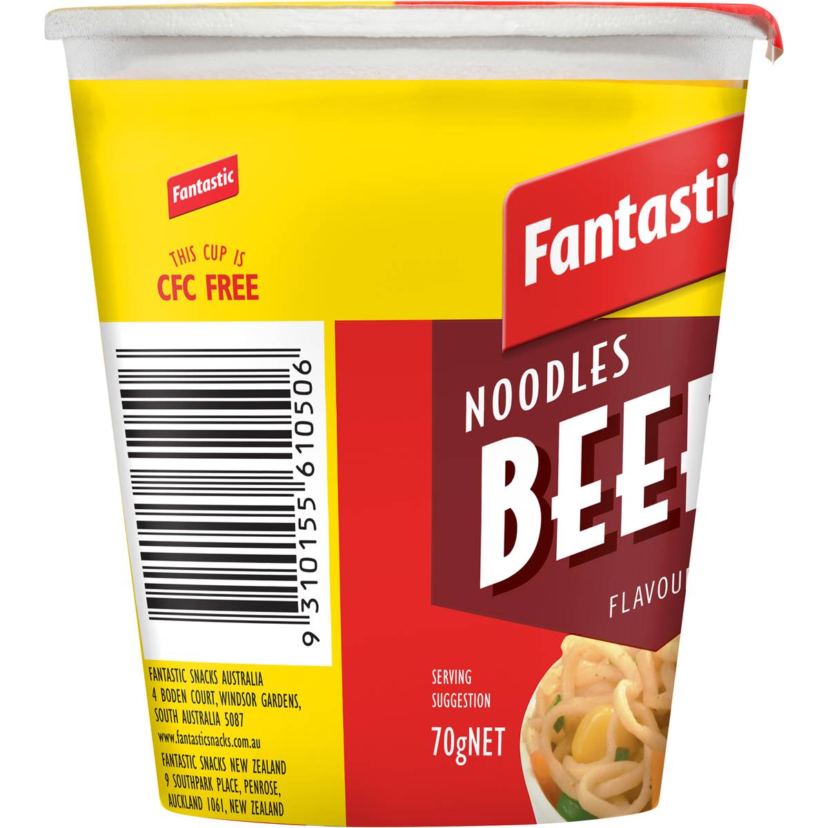 Fantastic Beef Noodle Cup 70g