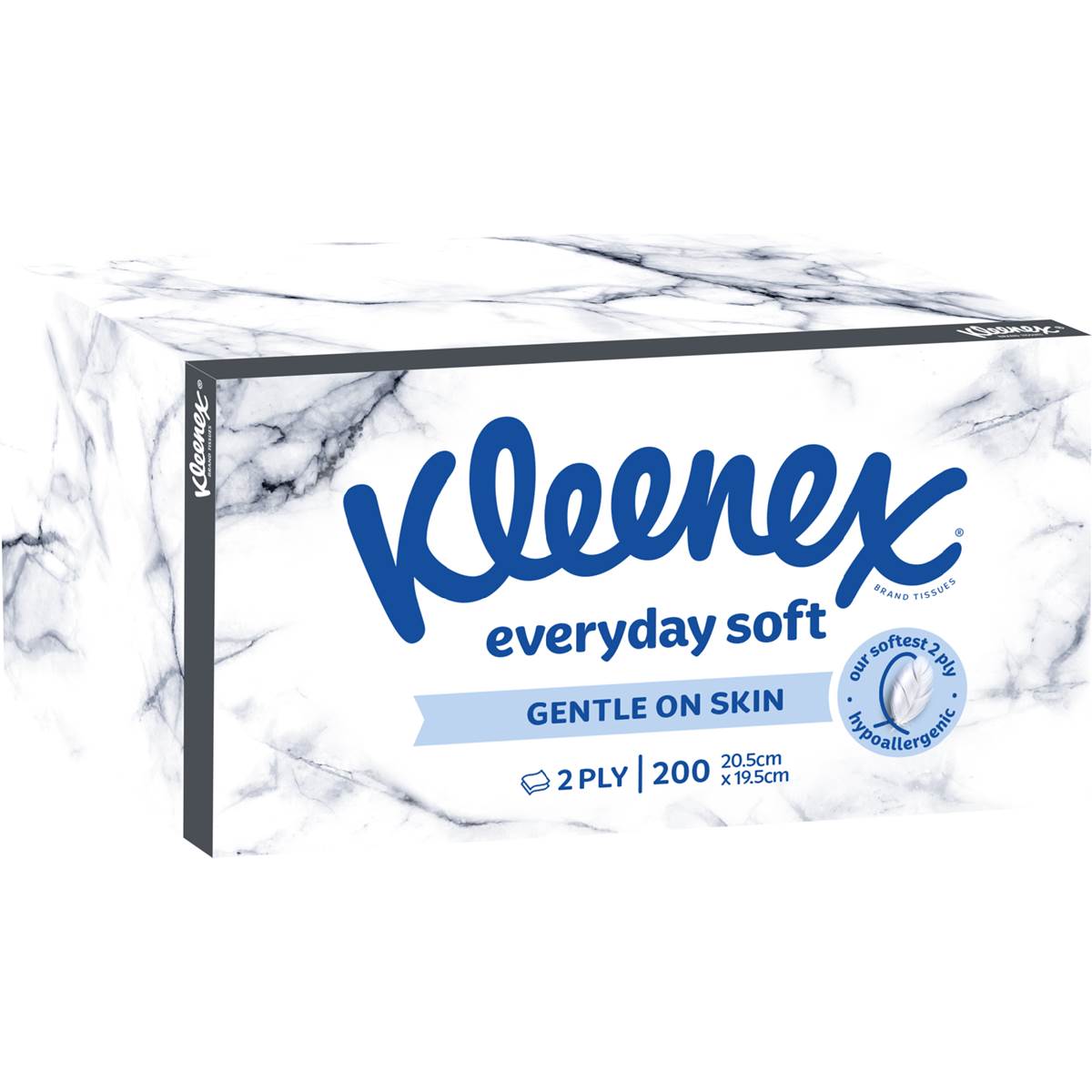 Kleenex Everyday 2 Ply Facial Tissues 200 Pack