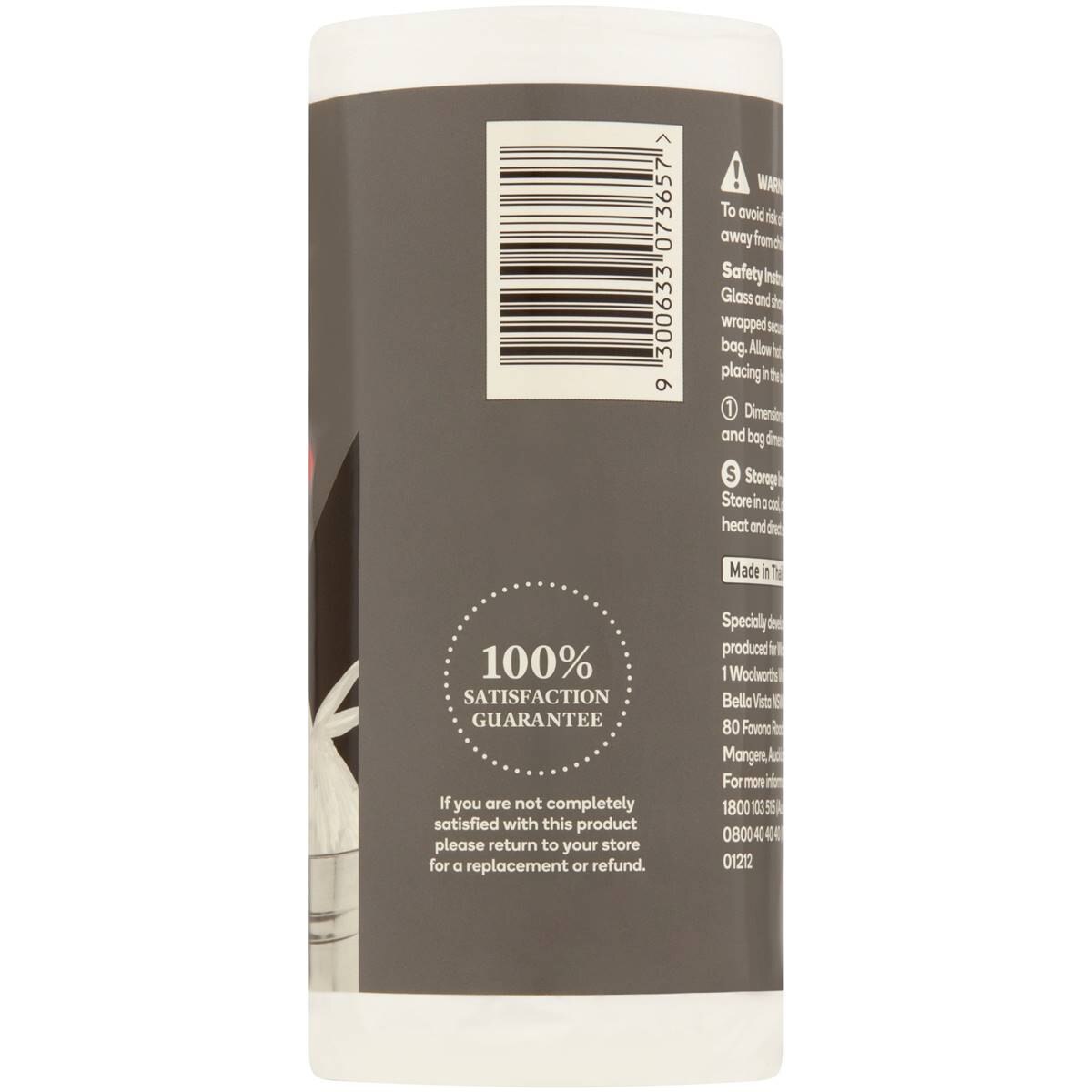 Armada Kitchen Tidy Bags With Handles Large Roll 30 Pack