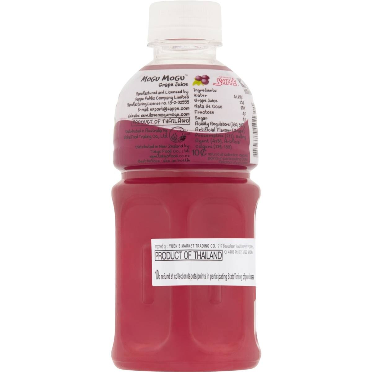 Mogu Mogu Grape Drink 320ml