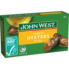 John West Smoked Oysters In Oil 85g