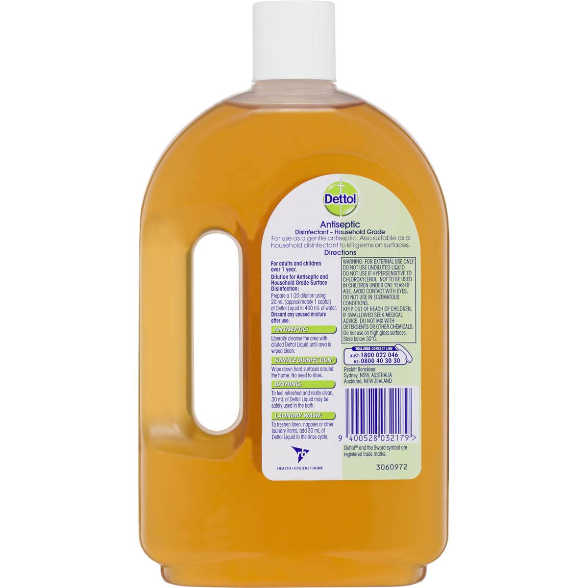 Dettol Antibacterial Disinfectant Liquid Solution 750ml