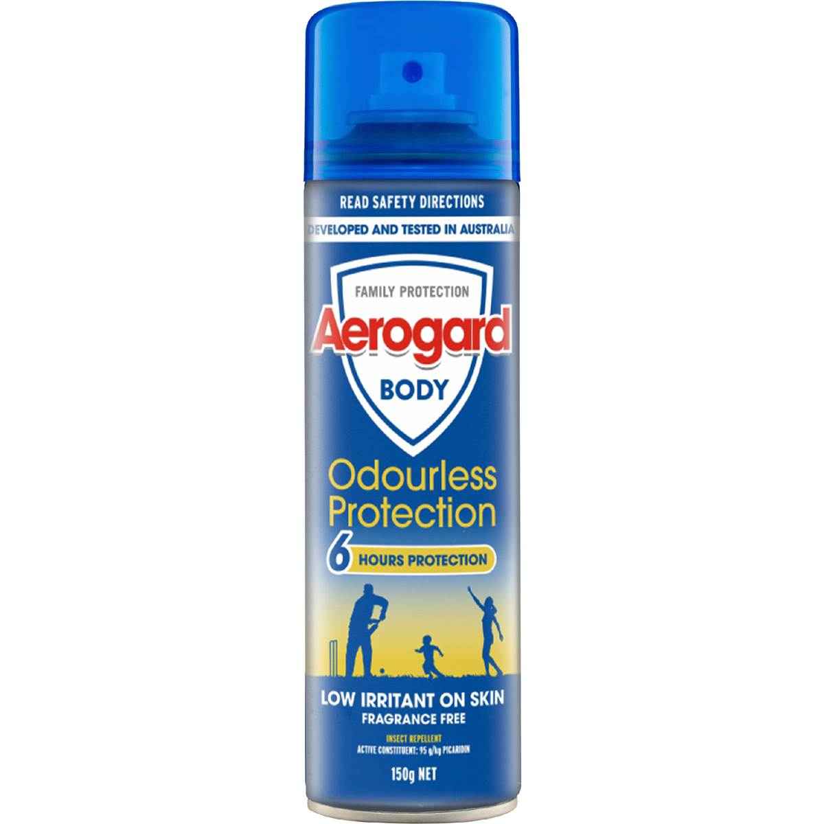 Aerogard Odourless Protection Aerosol 150g