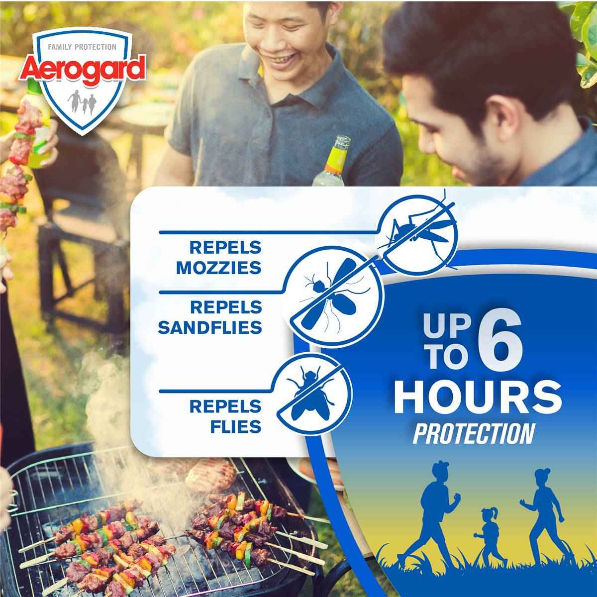 Aerogard Odourless Protection Aerosol 150g