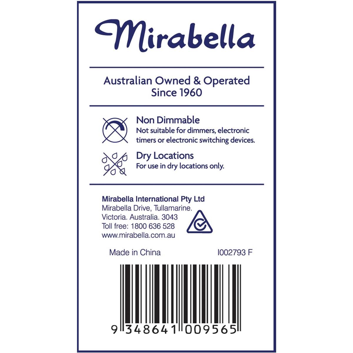 Mirabella 6w Led r50 Reflector Small Edison Screw Warm White Each