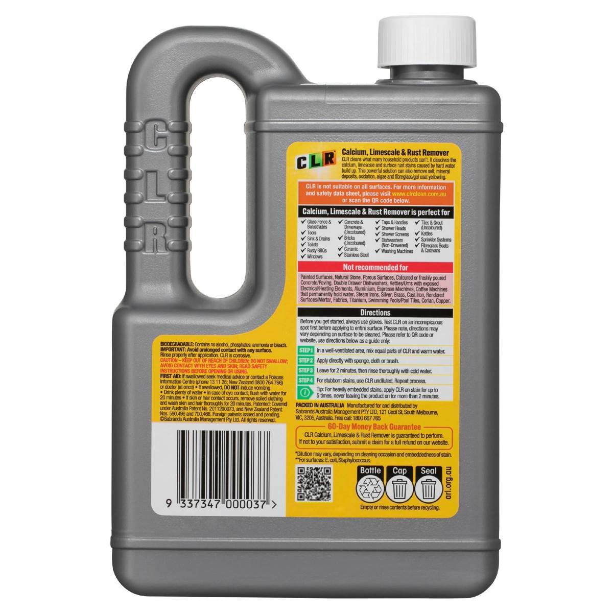 CLR Multipurpose Cleaner - Calcium Limescale & Rust 750ml