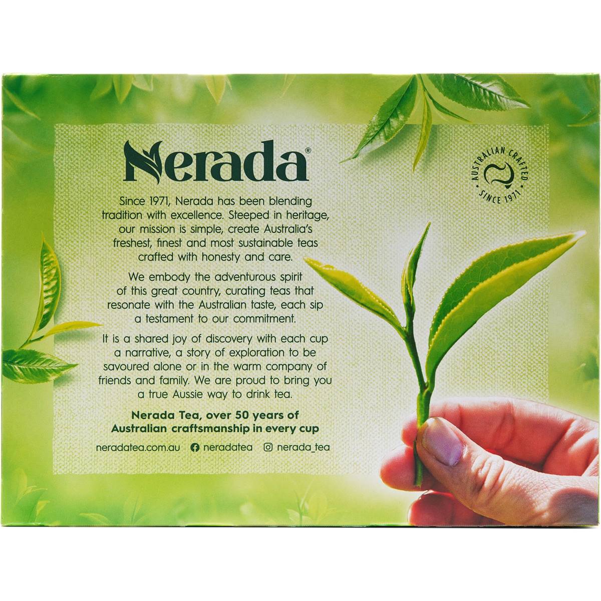 Nerada Tea Bags 100 Pack 200g